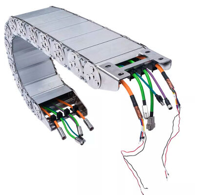 250V AC SPCC Shell Drag Chain Cables For Industrial Mechanical Arm