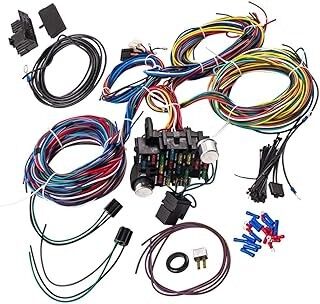 Black Wire Color Electrical Wire Harness 2pin-16Pin Terminal 600V Customized