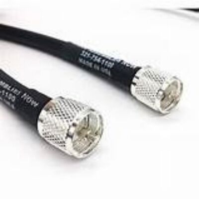 XLPE Insulation High Voltage Coaxial Cable with 50 Ohms Impedance and Bare Copper Shield