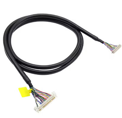 Electronic Molex 30 Pin To JAE 40pin LVDS CABLE For LCD Computer Printer Monitor Customized