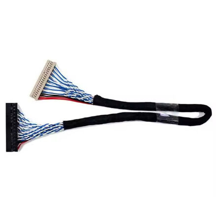 Low-Voltage Display Serial Cable LVDS Cable with Copper Conductor Material and PVC Jacket Material AWG26-28