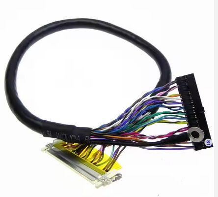 Custom LVDS Cable Assembly for Speed Data Transfer in Various Industries AWG26-28 Wire Gauge