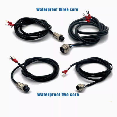 Nickel Plating Robot Wiring Harness M12 4 Pin Waterproof Cable Connector Cable OEM