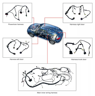 2AWG 10AWG 16AWG Automotive Wiring Harness Assembly UL VDE CE 3C