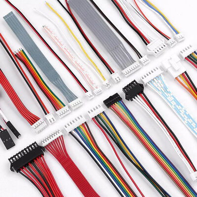 PVC Electrical Custom Flat Cable With JST Delphi Yeonho Connector