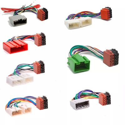 12 Pin 16 Pin 20 Pin Electrical Wire Harness Automotive Radio Wiring ODM