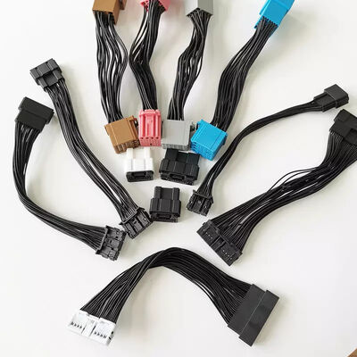 12 Pin 16 Pin 20 Pin Electrical Wire Harness Automotive Radio Wiring ODM