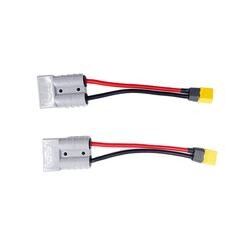 120A Battery Charge Cables Solar Panel Charging Cable Rubber Jacket
