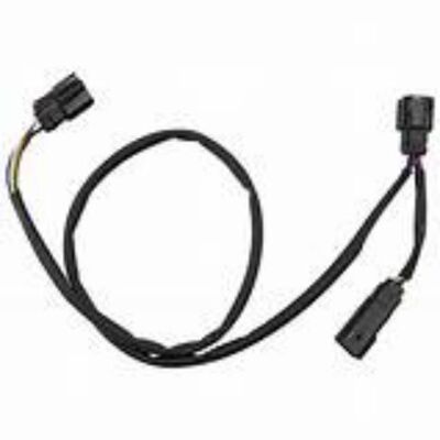 2 Core Cable Electrical Wire Harness with AS14*0.16*1.25*2C SP OD4.0 PVC BLACK Cable and Wire Colors 20awg