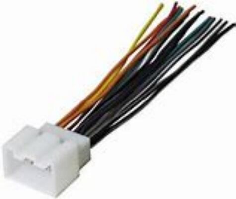2 Core Cable Electrical Wire Harness in Black Color with Flame Retardant