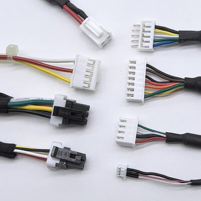 Equivalent Phr And 600V Voltage Rating Electrical Wire Harness With Black Wire Color