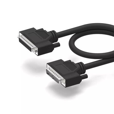 DB25 Double-Shielded Communication Cables D-SUB 25 Pin To Pin RS232 Serial Cable