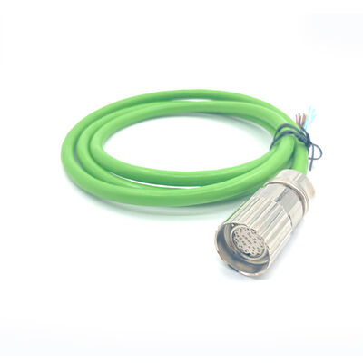 8 Pin Male Female Drag Chain Cables IP67 CCD Camera Cable M4 M8