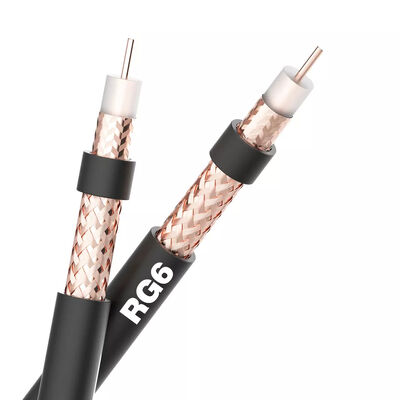 Rg58 Rg6 Rg59 Rg316 CCTV Camera Coaxial Cable PE Insulated MIL-C-17