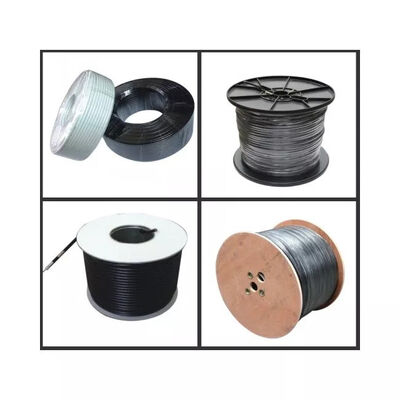 75 Ohm 100 Ohm LSZH Jacket Rg6 Coax Cable For Internet XLPE Insulation