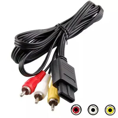 UL CE ROHS Audio Video Cables Copper Sega Genesis 1 Av Cable