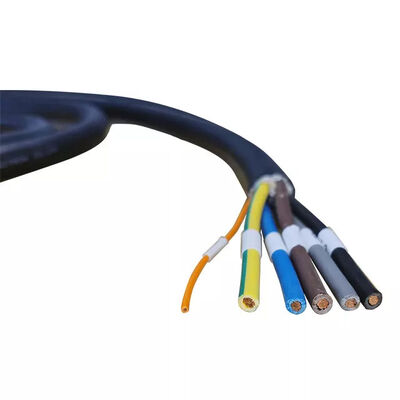 2 Open End 3 Phase 32 Amp High Voltage Coaxial Cable 21kW IEC 62196-2