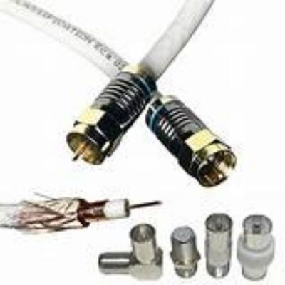 Cable Length 100 Meters High Voltage Coaxial Cable with Impedence Less Than 30 Ohm and Voltage 40KV