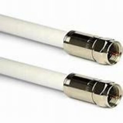 High Voltage Transmission Coaxial Cable with PVC Jacket Material 50 Ohms Impedance Length 100 Meters