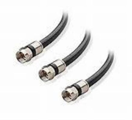 Frequency Range 0-3 GHz High Voltage Coaxial Cable with Less Than 30 Ohm Impedence and Polyethylene Insulation