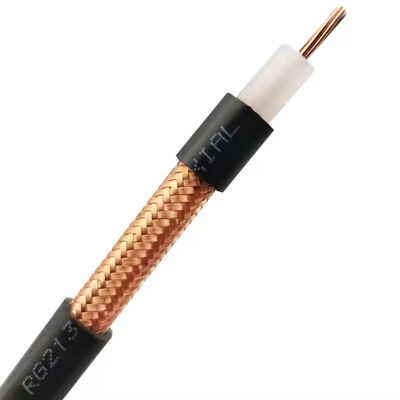 High Voltage Coaxial Cable with Polyethylene Insulation and -40°C to 80°C Temperature Rating