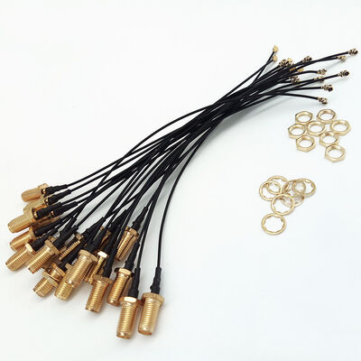 UL/CCC Certified 1m/5m Flexible Coaxial Cable BNC Connectors Indoor/Outdoor Audio Communication PVC Jacket Pure Copper Conductor