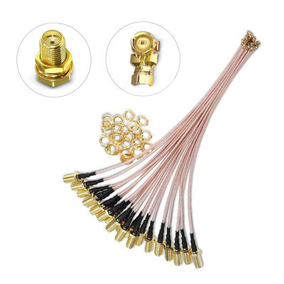 UL/CCC Certified 1m/5m Flexible Coaxial Cable BNC Connectors Indoor/Outdoor Audio Communication PVC Jacket Pure Copper Conductor