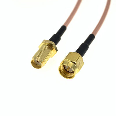 UL/CCC Certified 1m/5m Flexible Coaxial Cable BNC Connectors Indoor/Outdoor Audio Communication PVC Jacket Pure Copper Conductor