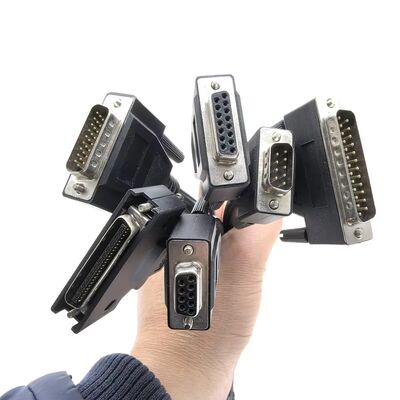 Custom DB9/DB25 Connector Cable Harness Featuring Secure Signal Transmission And Shielded Wiring, Ideal For Industrial Control, Serial Communication Interfaces, And OEM Equipment Integration