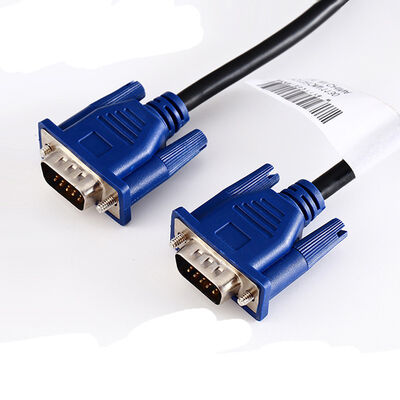 Custom Cable Design VGA Data Cable Assembly For Computer Host To Monitor Or Projector Connection By Trusted Wire Harness Manufacturers