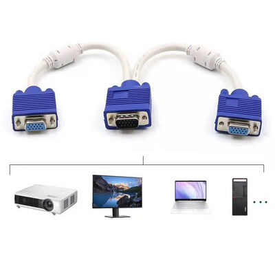 Wire Harness Manufacturers Produce Custom Cable VGA Data Connection Cable Assembly For Desktop Host Monitor And Projector Use