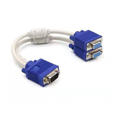 Custom Cable VGA Data Cable Assembly For Computer Host To Display Monitor And Projector Reliable Link From Wire Harness Manufacturers