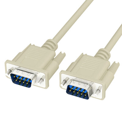 DB9 RS232 Connector Straight-Through And Crossover Serial Link Custom Cable Assembly Built By Experienced Wire Harness Manufacturers