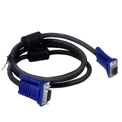 Lowest Price For Vga 4+5 Cable Male To Male For Computer Monitor Computer Monitor Vga To Vga Cable 1.5M Cable Assembly