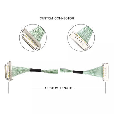 0.4mm Pitch 30pin Ipex Cable 20679-030T-01 Micro Coaxial LVDS EDP Cable