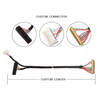 ACES 88441 IDC LVDS 30 Pin To 40 Pin LCD Converter Cable Assembly