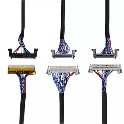 OEM P-TWO FFC Turn LVDS Cable IPEX Display LCD Screen Cable