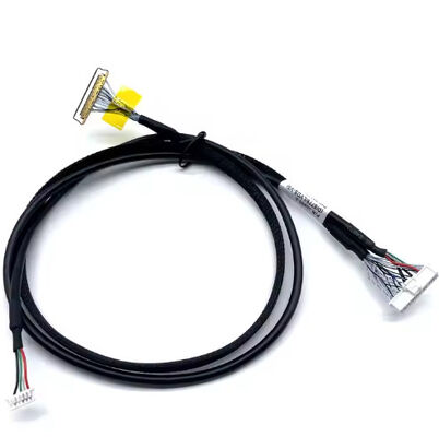 Custom LVDs Wire Harness Electronic Connector LCD Cable/LVDs Cable Assembly For Display Panel