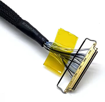 Custom LVDs Wire Harness Electronic Connector LCD Cable/LVDs Cable Assembly For Display Panel