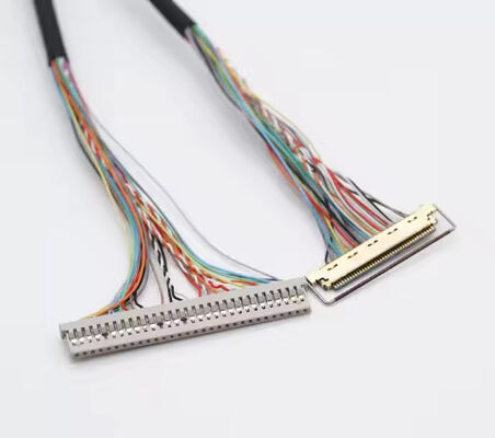 DF14 30Pin To 111B40 Colorful LVDS cable 111B40-1211TA-G3 Wire Harness For Computer Laptop Screen