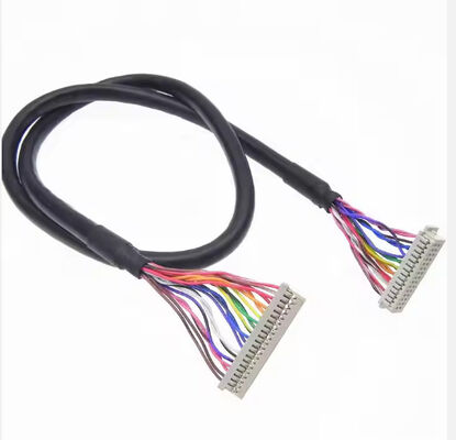 DF13-30DS-1.25C to DF14-20S-1.25C Custom Lvds Cable Assembly for Lcd Panel 20pin 30pin 40pin 50pin 60pin