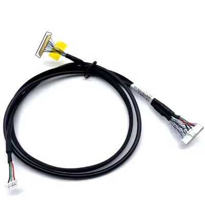 Custom LVDs Wire Harness Electronic Connector LCD Cable Assembly for Display Panel Electronic Application