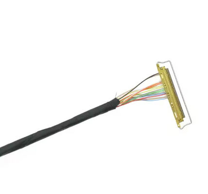 Custom IPEX-20445-050E 50 Pin Micro Coax LVDS Cable for 7" LCD Display