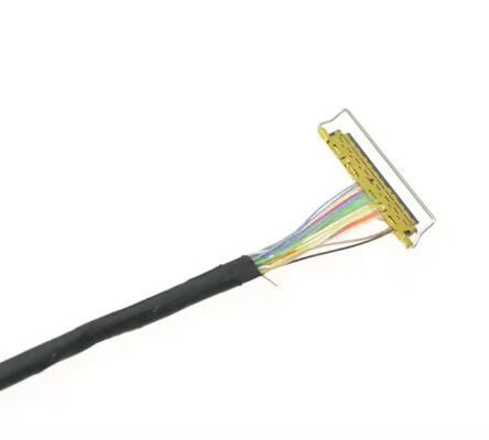 Custom IPEX-20445-050E 50 Pin Micro Coax LVDS Cable for 7" LCD Display