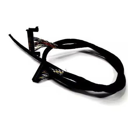 OEM Wire Harness 20Pin 30Pin 40PIN 50 PIN LVDS Cable For Computer Monitor E329530