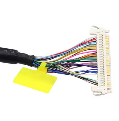 Electronic Molex 30 Pin To JAE 40pin LVDS CABLE For LCD Computer Printer Monitor Customized