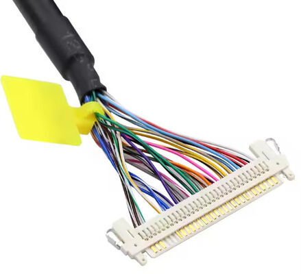 Electronic Molex 30 Pin To JAE 40pin LVDS CABLE For LCD Computer Printer Monitor Customized