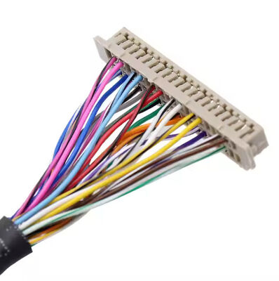 Electronic Molex 30 Pin To JAE 40pin LVDS CABLE For LCD Computer Printer Monitor Customized