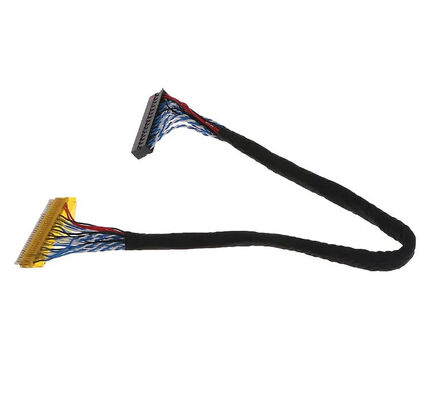 1-5m Length LVDS Cable Low-Voltage Display Serial Cable with Dielectric Strength ≥1000V/min