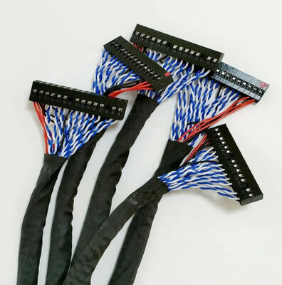 105C Rated Temperature LVDS Cable with Dielectric Strength ≥1000V/min UL VW-1 Flammability Rating